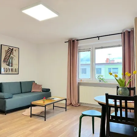 アパート Gdynia Apartment- Tranquil Retreat, 15 Minutes To The Sea & Gdansk Center