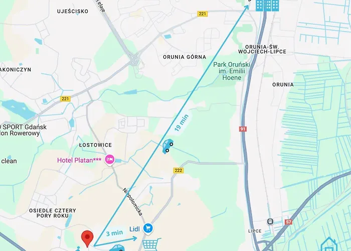 Gdynia Apartment- Tranquil Retreat, 15 Minutes To The Sea & Gdansk Center 公寓